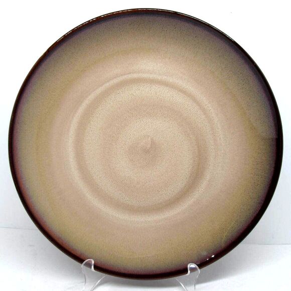 Sango Nova Brown 12" Round Platter - Picture 2 of 8